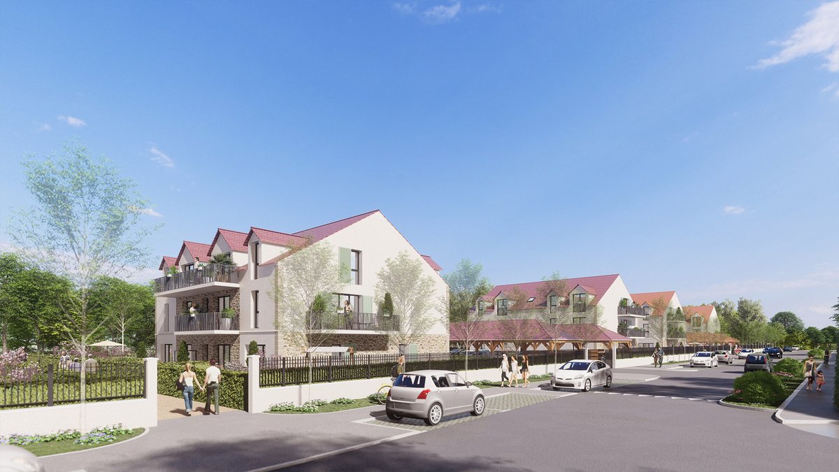 Volumenscene's tweet photo. [PERSPECTIVES] 🖼️ Perspectives de #concours d'un projet de logements, proposé par DM Immo, à Boissise-la-Bertrand.
Architectes : BIK Architecture.
Toutes nos perspectives sur : https://t.co/ZfPTSaLZdA
#videoimmobilier #perspectives #video3d #promoteurimmobilier #vefa https://t.co/F3cZG1n2mH