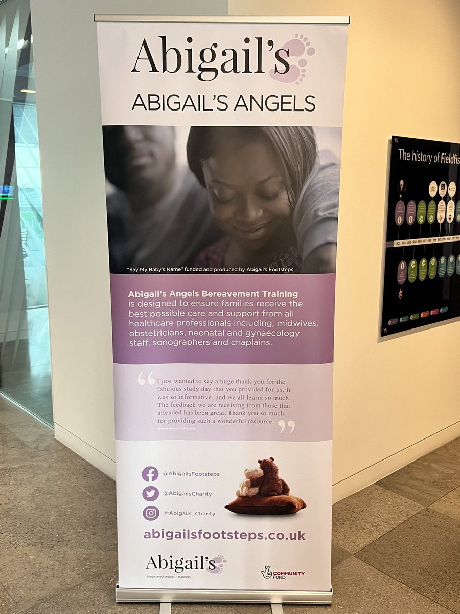 Louise_Astill's tweet photo. Looking forward to seeing everyone who is joining us today for the Abigail’s Footsteps Baby Loss conference #maternityreview #Abigailsfootsteps #fieldfisher https://t.co/BMsKOhdqBL