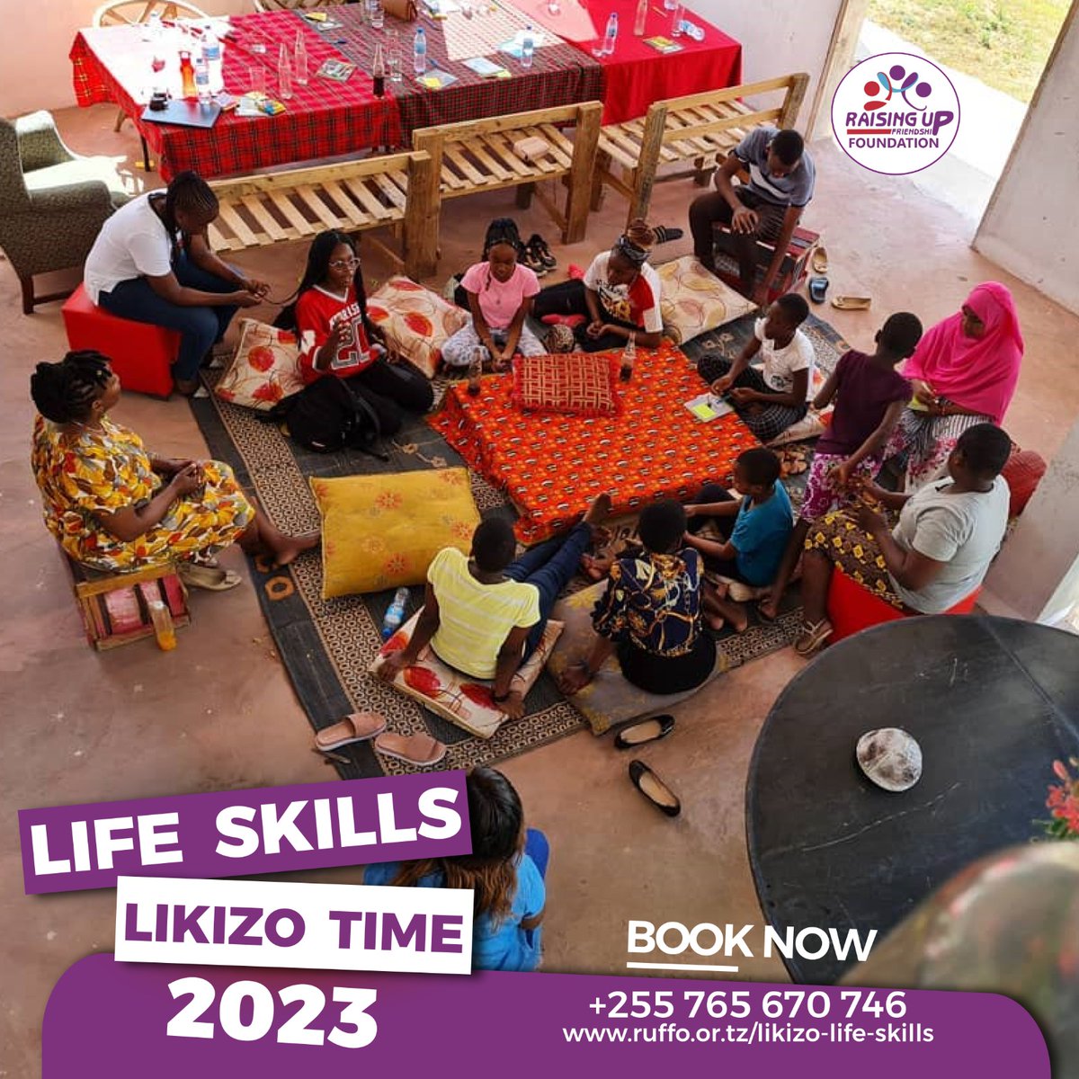 Muandikishe mtoto wako kwenye LIFE SKILLS - LIKIZO TIME  inayoanza Tar 20/6/2023 hadi 13/7/2023

#TOPICS ;
FINANCIAL LITERACY 
DECISION MAKING
COMMUNICATION
INTERNET SAFETY 
Jiandikishe hapa  ruffo.or.tz/likizo-life-sk… - Link in Bio 🔗
Au  Piga simu 0765670746