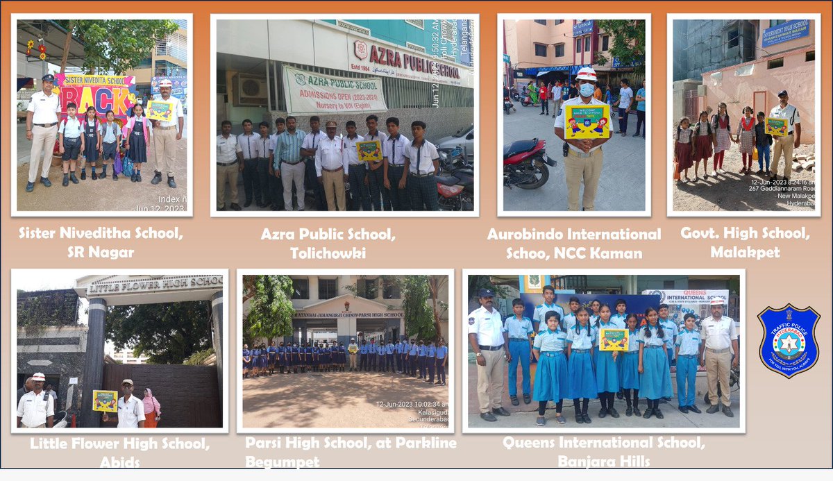 Hyderabad Traffic Police tweet media