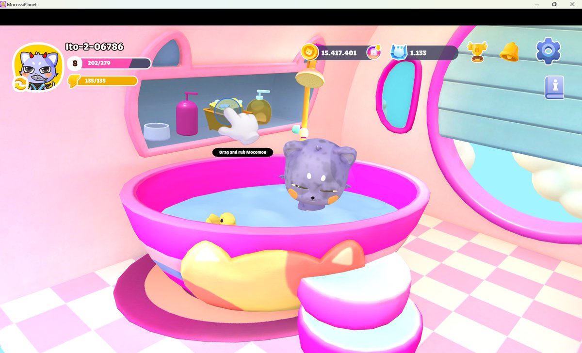 Triax_Lacroix's tweet image. I take care of my ITO2 so they can help me with my daily tasks #MocossiPlanet #ITO2ingame #pettinggame