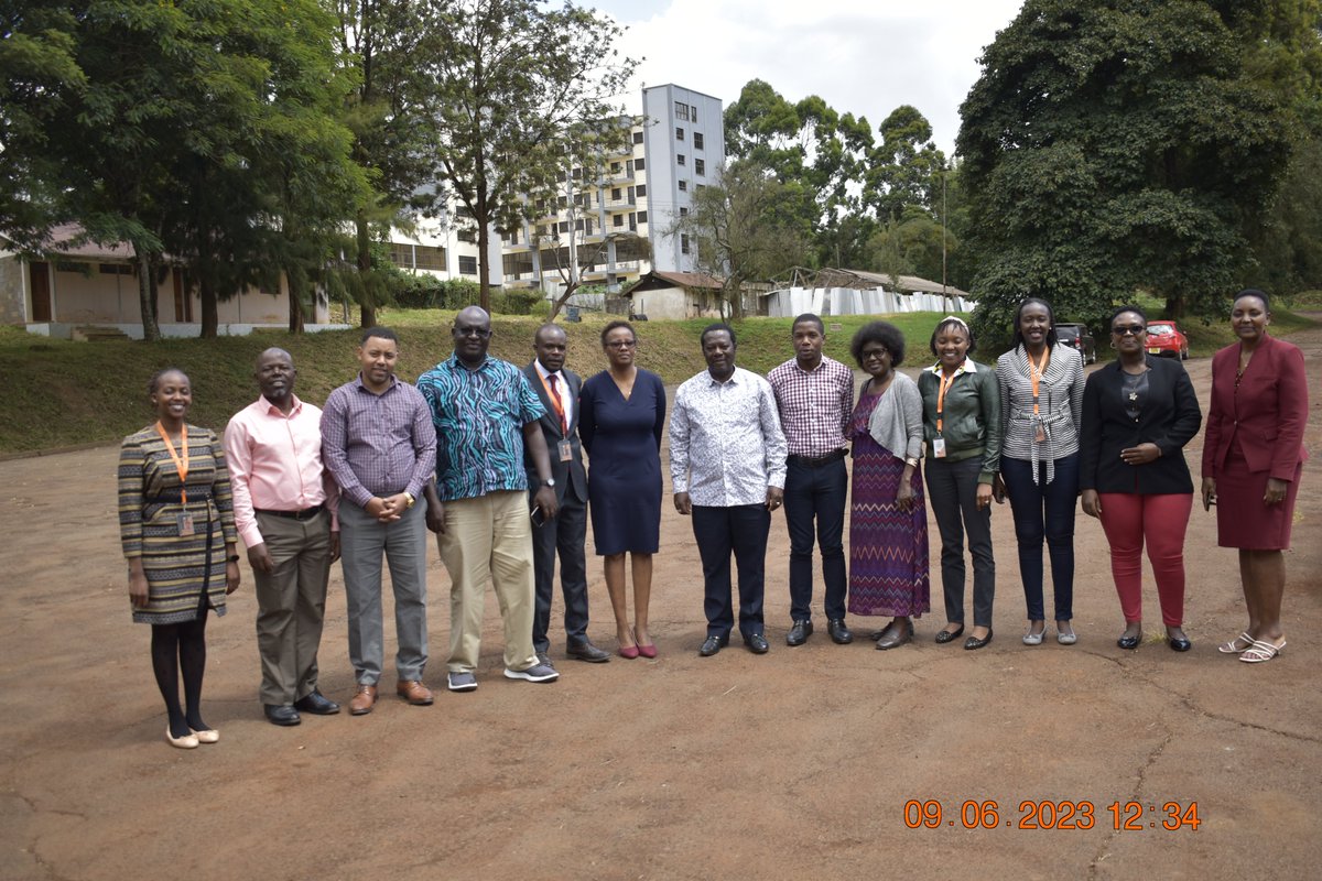 KihbtT's tweet photo. The Regional Facilitation Unit from Inter University Council of East Africa and the National Project Coordination Unit at KIHBT for EASTRIP Monitoring and Support Mission. https://t.co/xVl7hSoxNu