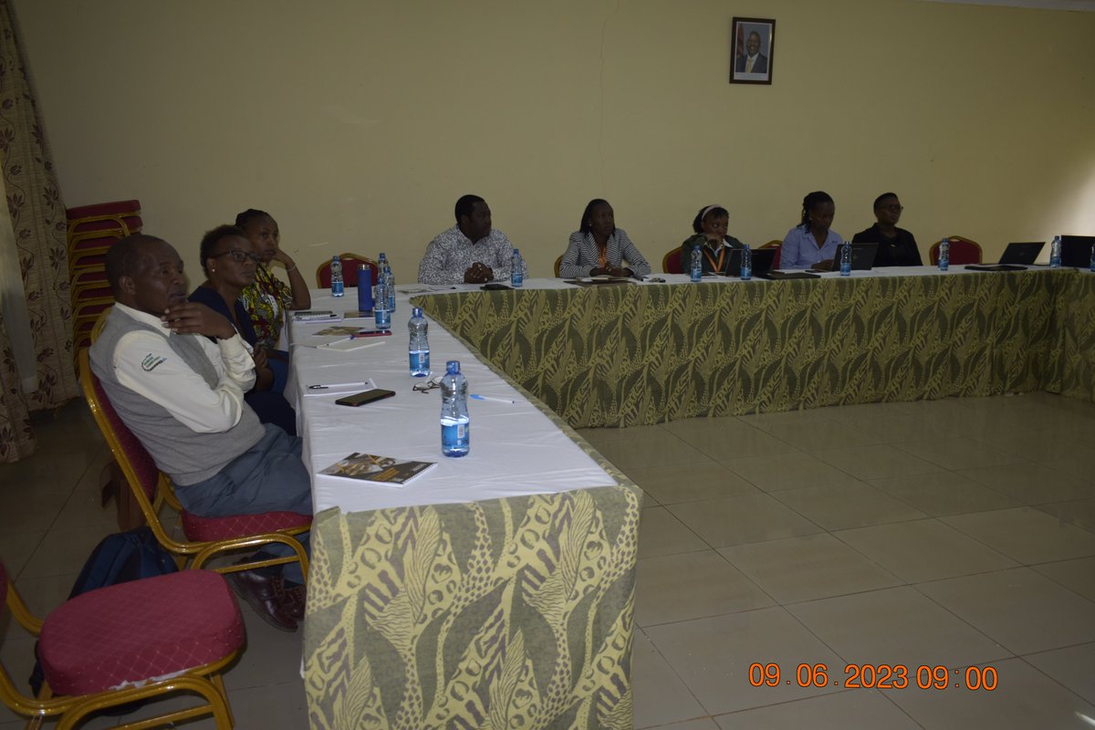 KihbtT's tweet photo. The Regional Facilitation Unit from Inter University Council of East Africa and the National Project Coordination Unit at KIHBT for EASTRIP Monitoring and Support Mission. https://t.co/xVl7hSoxNu