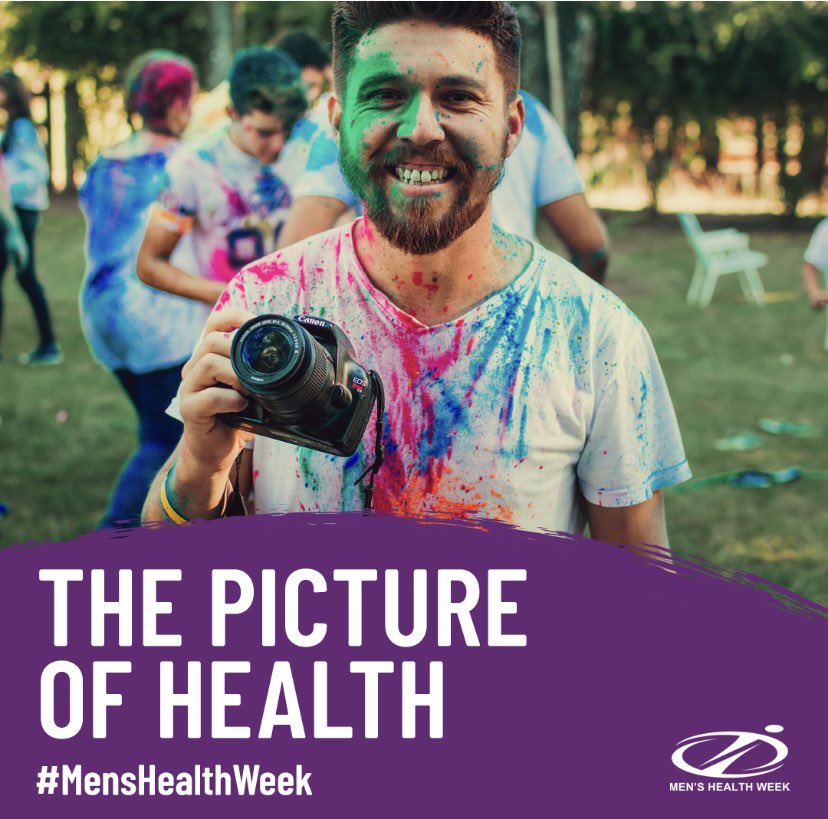 📣 Today we are supporting the launch of #MensHealthWeek. An important focus on men’s health & the supports available organised by @MensHealthIRL. Men’s health issues & needs are numerous & complex. Check out mhfi.org for info. 
#ThePictureOfHealth