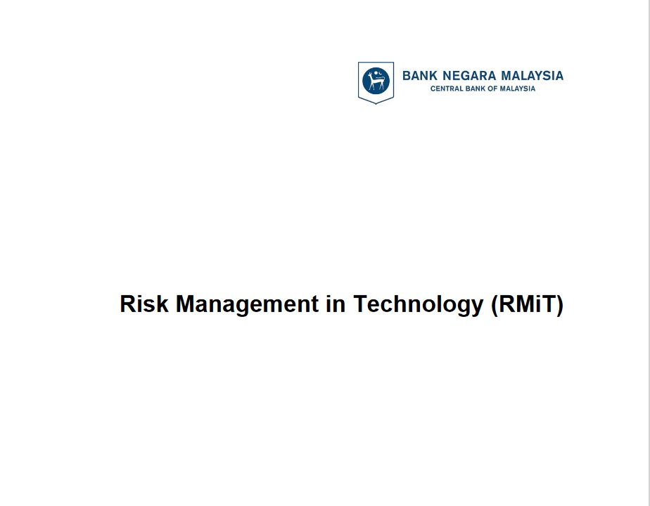 nafisalam's tweet photo. #RiskManagement in #Technology (RMiT)- This #policy document by @BNM_official  sets out e #Bank’s requirements with regard to #financial
institutions’ management of #technologyrisk

#Bigdata  #Dataprivacy #banking #digitalbanks #FinTech #Finserv #regtech

https://t.co/qFyQ3wn7rZ https://t.co/Ec9rCUb1Wq