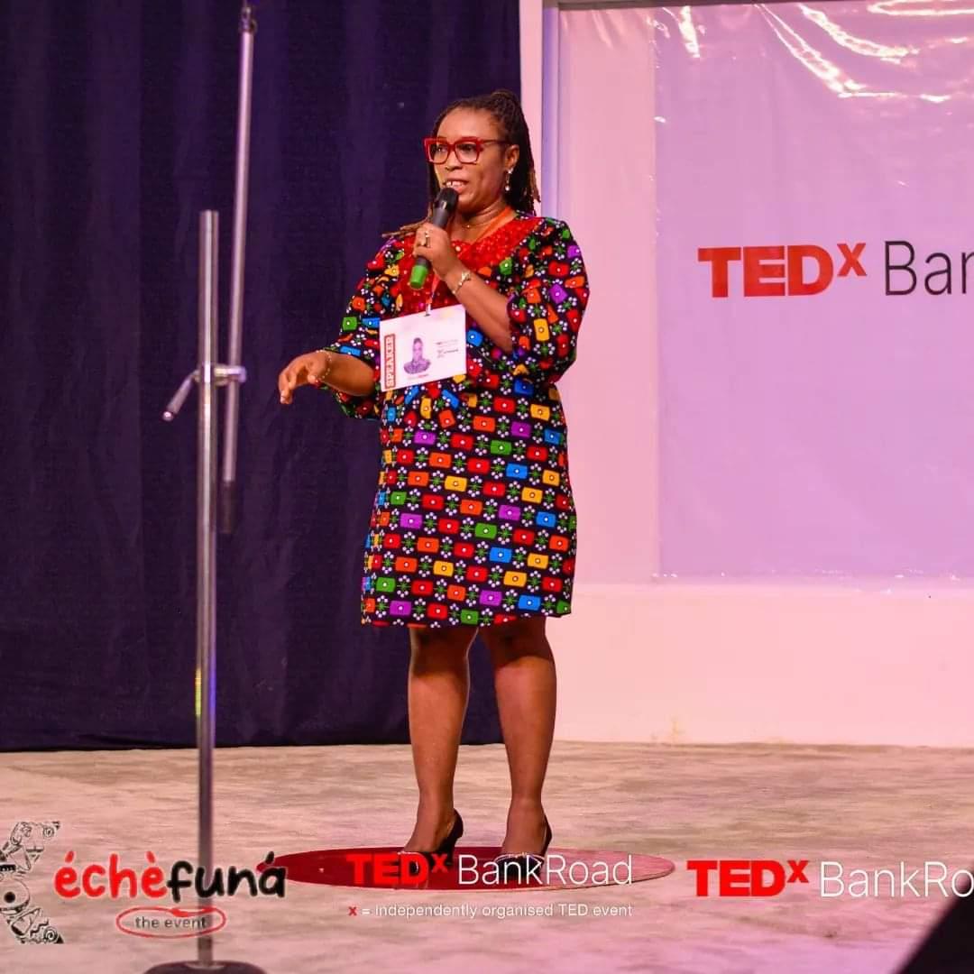 ninatainment's tweet photo. TEDx Bankroad was a huge success. I was the very first speaker after the show opened with Chimamanda Adichie's outstanding recorded speech. 

Congratulations to the convener, his team and all the amazing speakers. More pics and lessons loading..... https://t.co/7ECHzp497n