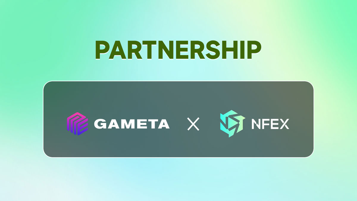 Gameta_Official's tweet photo. #Gameta is thrilled to announce our #Partnership with @nfex_official
#NFEX - The leading NFT derivatives DEX for long/short NFT
๐ Let's build the future together!
#NFT #web3 #P2EGame #GameFi #Hippoclub https://t.co/uVBmBMwQGr