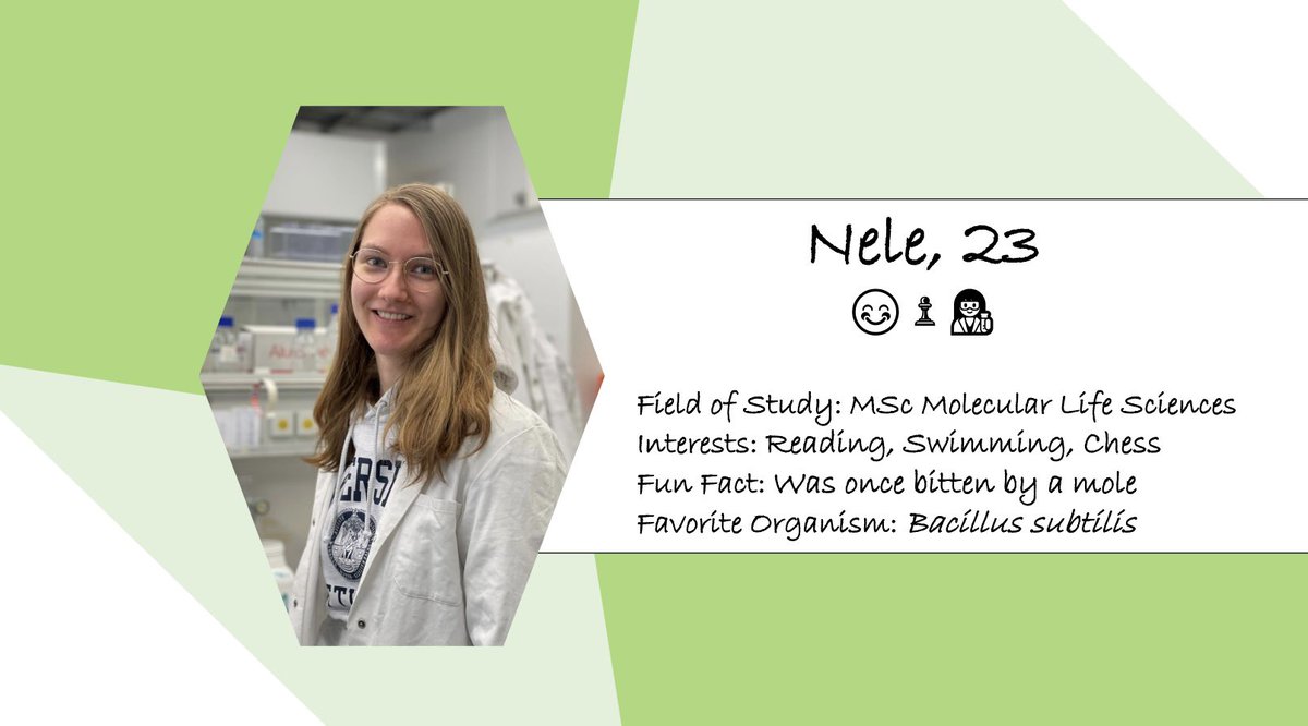 goettingen2023's tweet photo. Get to know our team! 🙋🏼‍♀️👩🏼‍🔬 https://t.co/EUrY3OCOSE