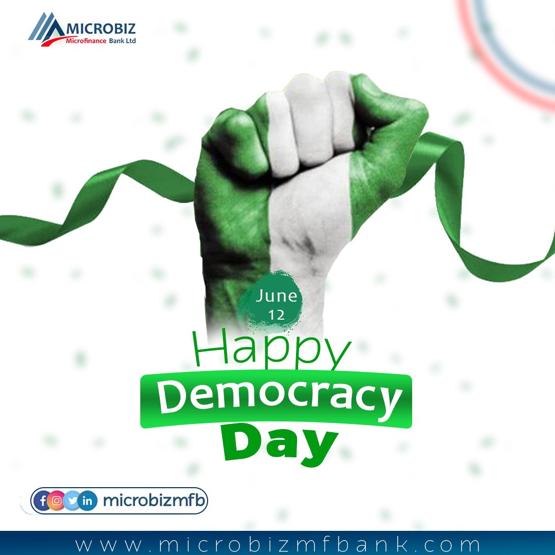 Happy Democracy Day
.
.
#DemocracyDayNigeria #CelebratingDemocracy #UnitedforProgress #InclusiveSociety #EmpoweringVoices #EqualityandJustice #BuildingaBetterFuture #DemocracyMatters #ProudCitizens #VibrantDemocracy #TogetherWeStand #StrongerThroughDemocracy #NigeriaDemocracyDay