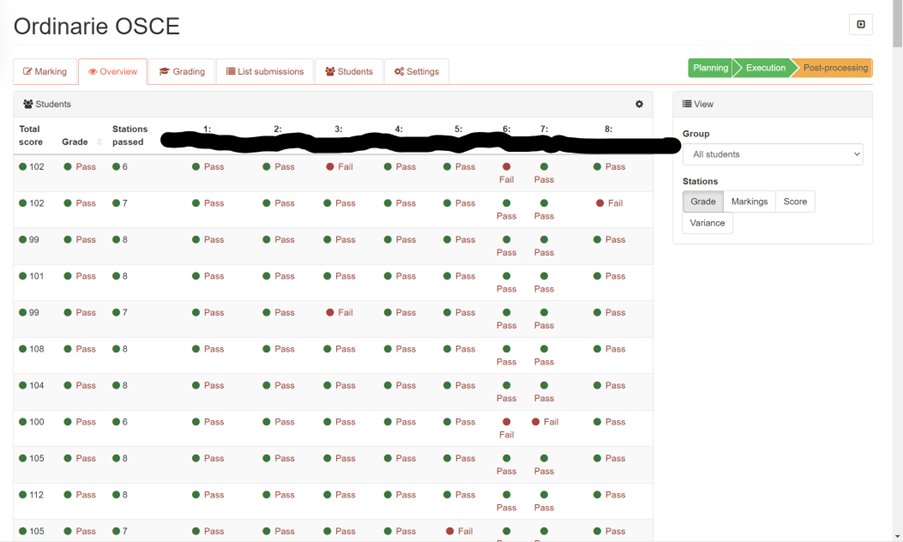 OrzoneAB's tweet image. (Product release) Orzone has release a comprehensive update of functions for clinical exams (OSCE, viva, oral, work based). The new functionality include updated functions for multiple examiners, support for real time supervision, updated statistics/grading.