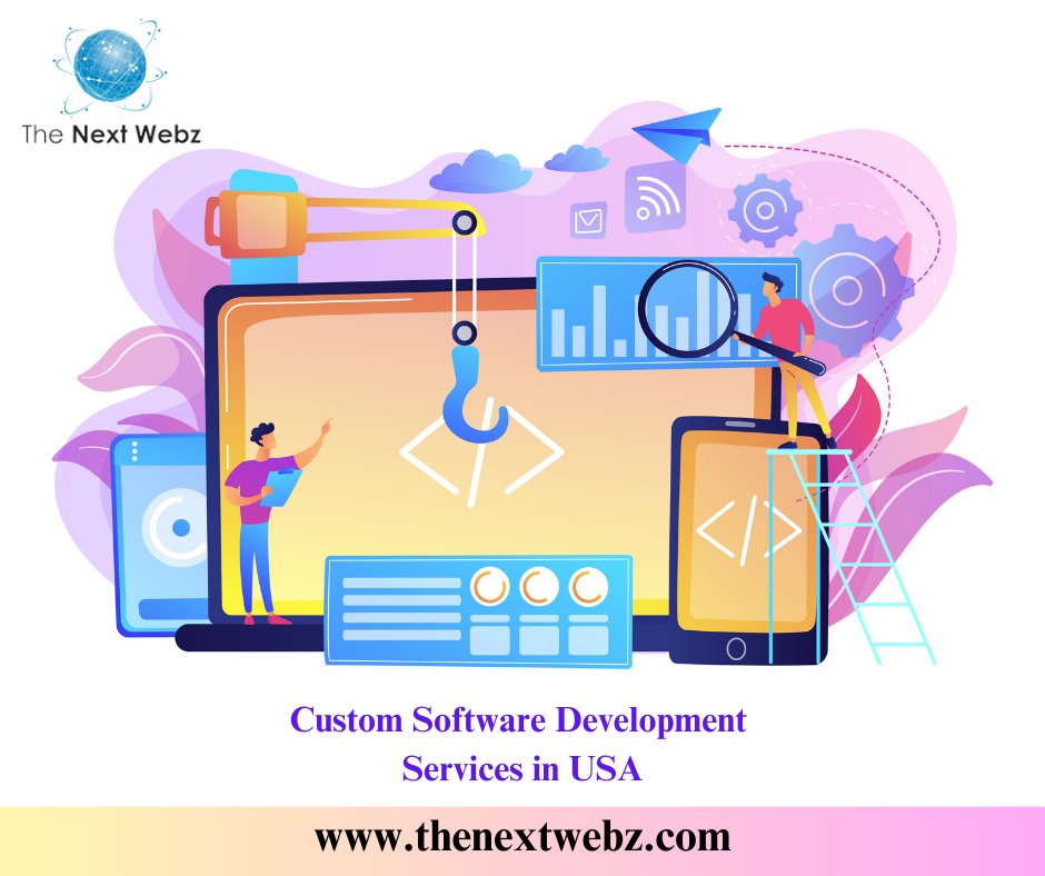 TheNextWebz's tweet photo. We offer tailored solutions to meet your unique business needs. From web and mobile app development to enterprise software solutions, we've got you covered.  Visit https://t.co/UrRaYF4TZO for more information.  
#CustomSoftwareDevelopment #USA #softwaredevelopment #Softwarefirm https://t.co/jYoAPBONHd