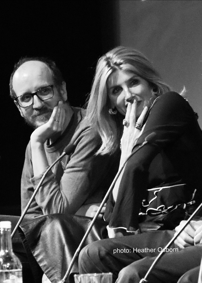 Two of the UK’s finest television writers in one photo at BFI Southbank - only this time Sharon Horgan stars in Jack Thorne’s moving 4-part drama Best Interests. Starts tonight on BBC One.  #bestinterests