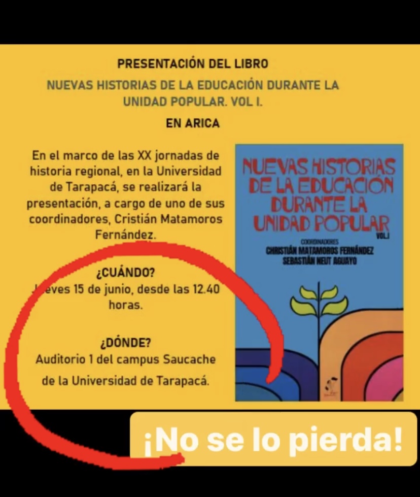 Este jueves 15 de junio en Arica👇