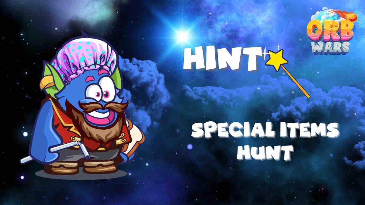 the_orbwars's tweet photo. Good morning, hunters! ☀️
The #itemhunt might seem daunting but don’t fret.
We have got a hint for you 😉
✅ All answers to clues are whole numbers with no decimals.
✅ Most of the confusion lies in clues 1 and 3
Try again and do not forget to add #specialitems https://t.co/RIhKK8GafK