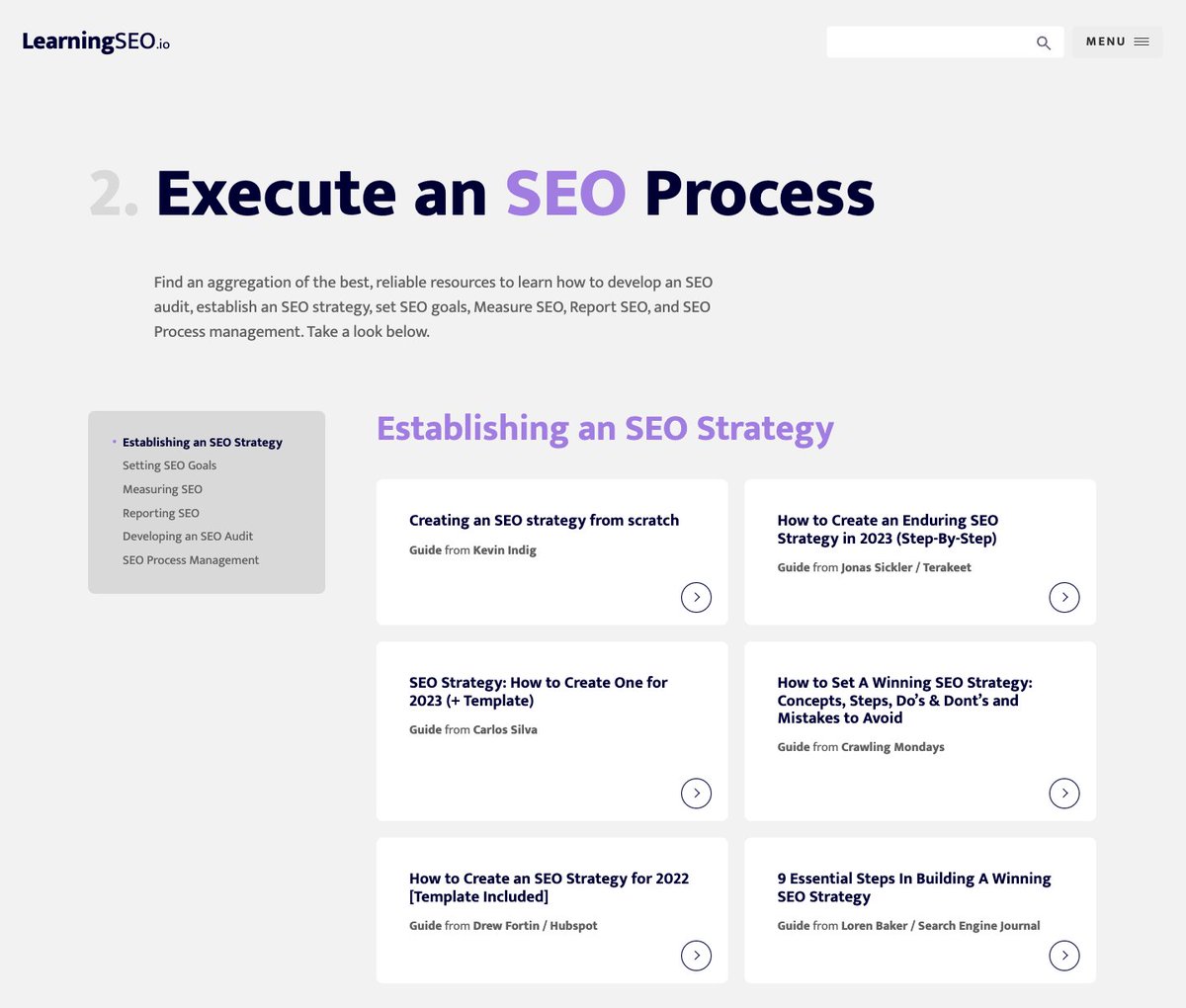 It's time to feature YOUR tips about SEO process execution - from setting goals, to management, measuring, developing audits or reporting - in #LearningSEO Execute an SEO Process section 🙌 Send me a tweet with it &amp; I'll feature you with a link back 🤩🔥

learningseo.io/seo_roadmap/ex…
