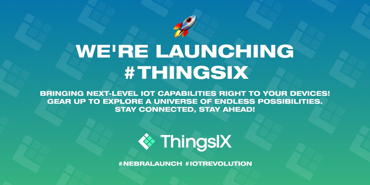 Big news, #Nebra Hotspot users! 🚀 We're launching #ThingsIX, bringing next-level IoT capabilities right to your devices! 📋 Sign up now for a 14-day free trial! dashboard.nebra.com  #NebraLaunch #IoTRevolution