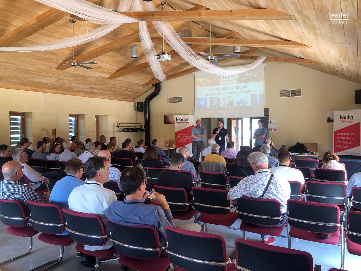 SÉMINAIRE LEADER OCCITANIE : PARTIE 4, CONFÉRENCE IA 📷 I Les 1er et 2 juin Leader Occitanie organisait son premier séminaire à Viavino. Le 2 juin en fin de matinée Yann Ferguson, docteur en sociologie à l’Icam site de Toulouse et chercheur associé au CERTOP (Université Jean