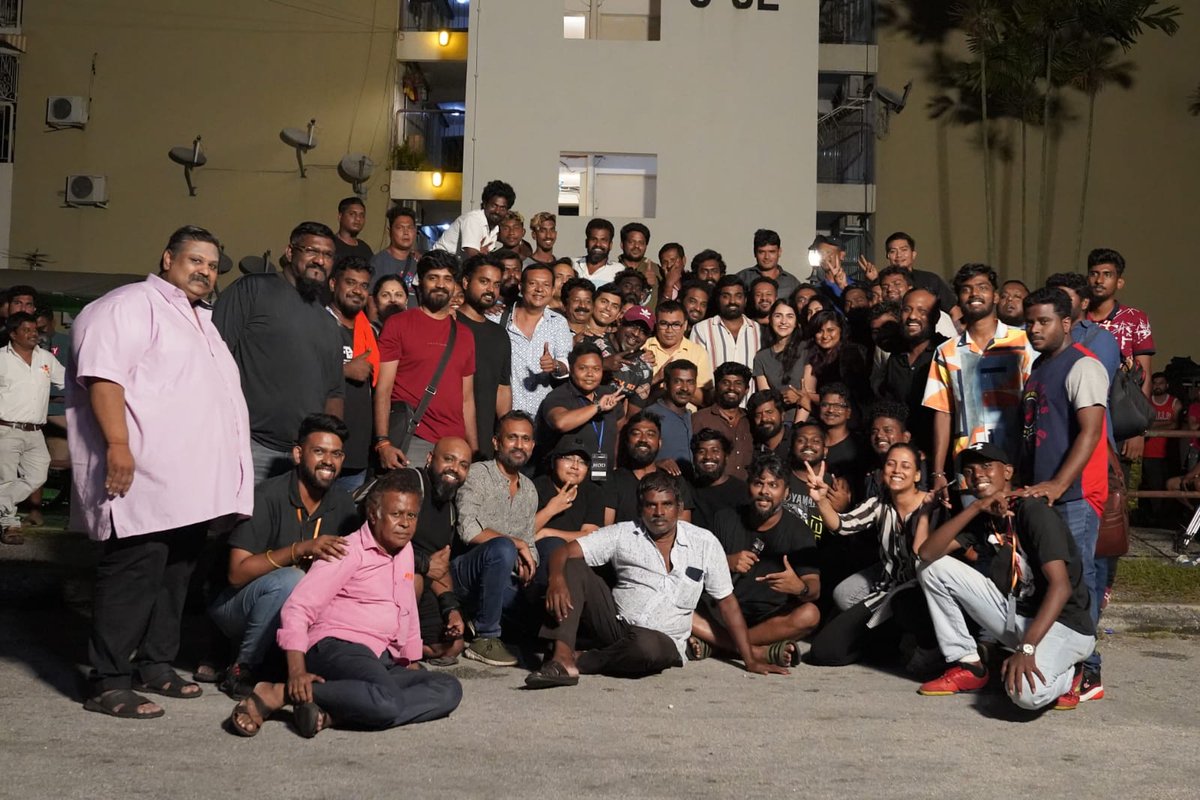 And that's a wrap on the first schedule of #VJS51! The team, including #MakkalSelvan @VijaySethupathi, is leaving no stone unturned to bring you an unforgettable cinematic experience. @7CsPvtPte @Aaru_Dir @justin_tunes @rukminitweets @iYogiBabu #KaranBRawat @R_Govindaraj…