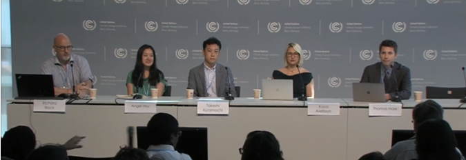 NetZeroTracker's tweet photo. Great to see a packed room for the press conference launch of the #NetZeroStocktake2023 with @_richardblack, @ecoangelhsu, @TakeshiKuramo, @KayaAxelsson, @thomasnhale. The webcast is accessible here: https://t.co/IgC85a0iQN.
The full report is at: https://t.co/Vr7DnbQ9jB https://t.co/F64Oov5M9q