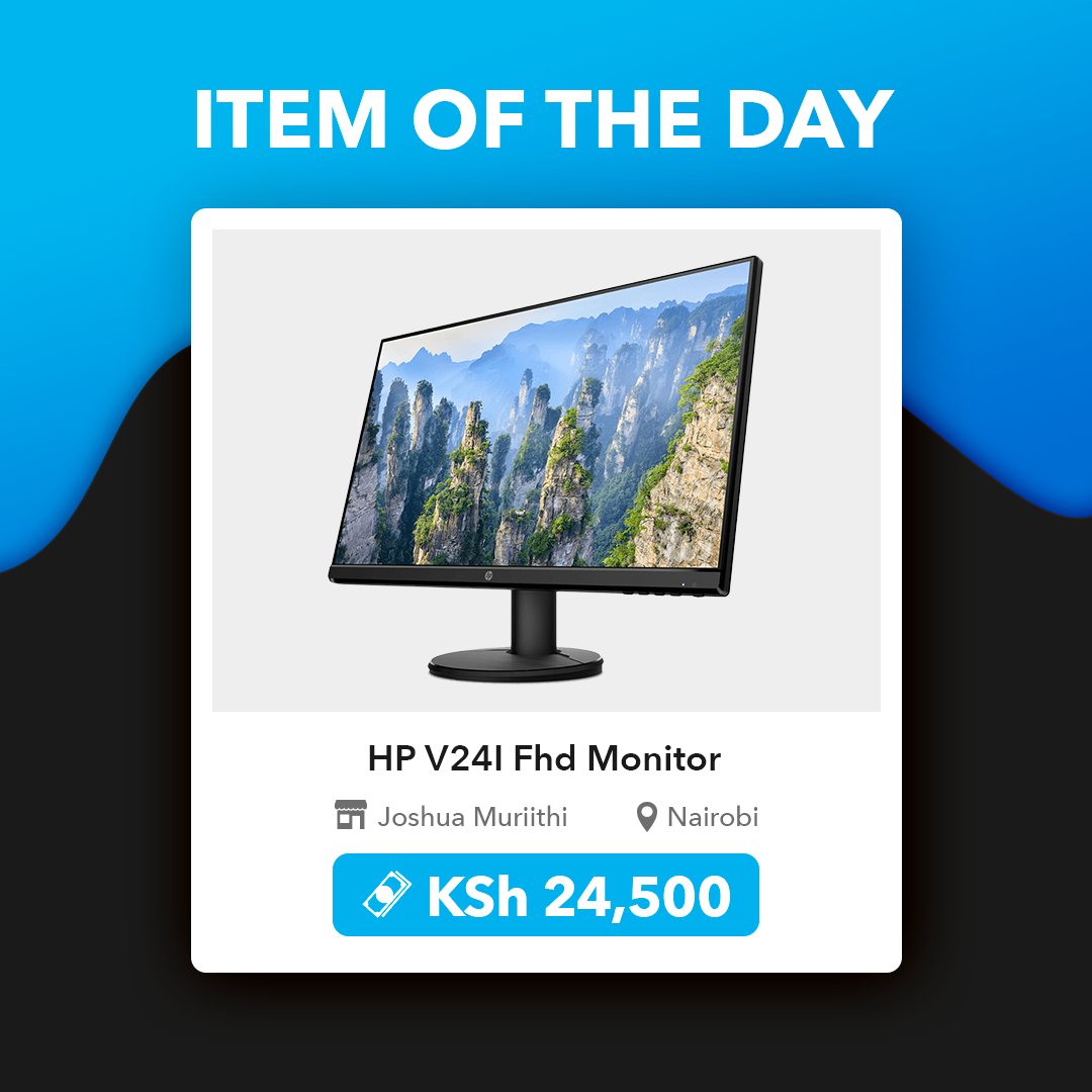 Jiji__Kenya's tweet image. Looking for affordable computer monitors for your office or home? Get them here 👉 bit.ly/jijike-compute… 🤗  

#JijiKenya #ComputerMonitors