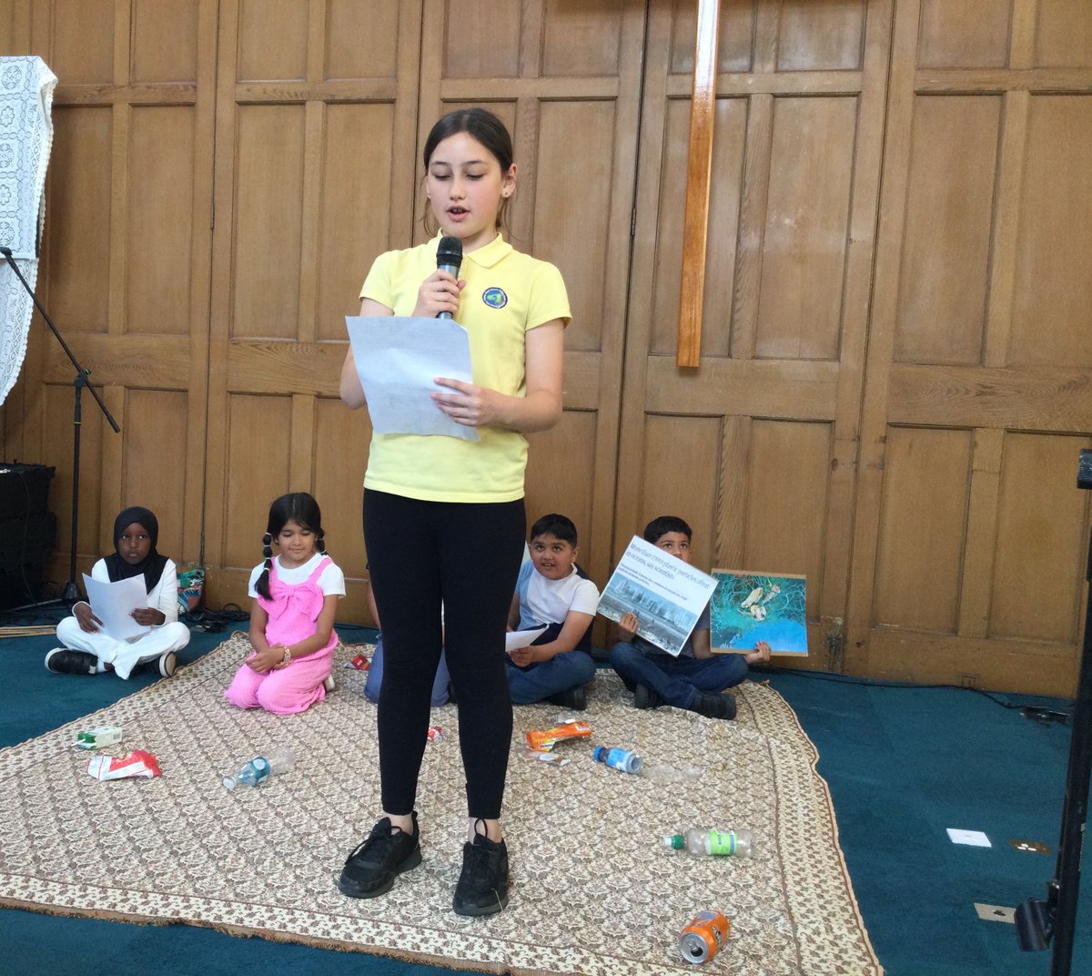 The Year 1/2 Green Team performed their play on 'Let's stop Littering'. We are very proud of our children's commitment to their learning about the environment.  #JNR8 <a href="/MCCWhalleyRange/">MCC Whalley Range</a> <a href="/AngelikiStg/">Angeliki Stogia</a> <a href="/Bano110WR/">Bano110_WR</a> <a href="/talkcleanairWR/">Let's Talk Clean Air in Whalley Range</a> <a href="/WhalleyRangeorg/">WhalleyRange.org</a>