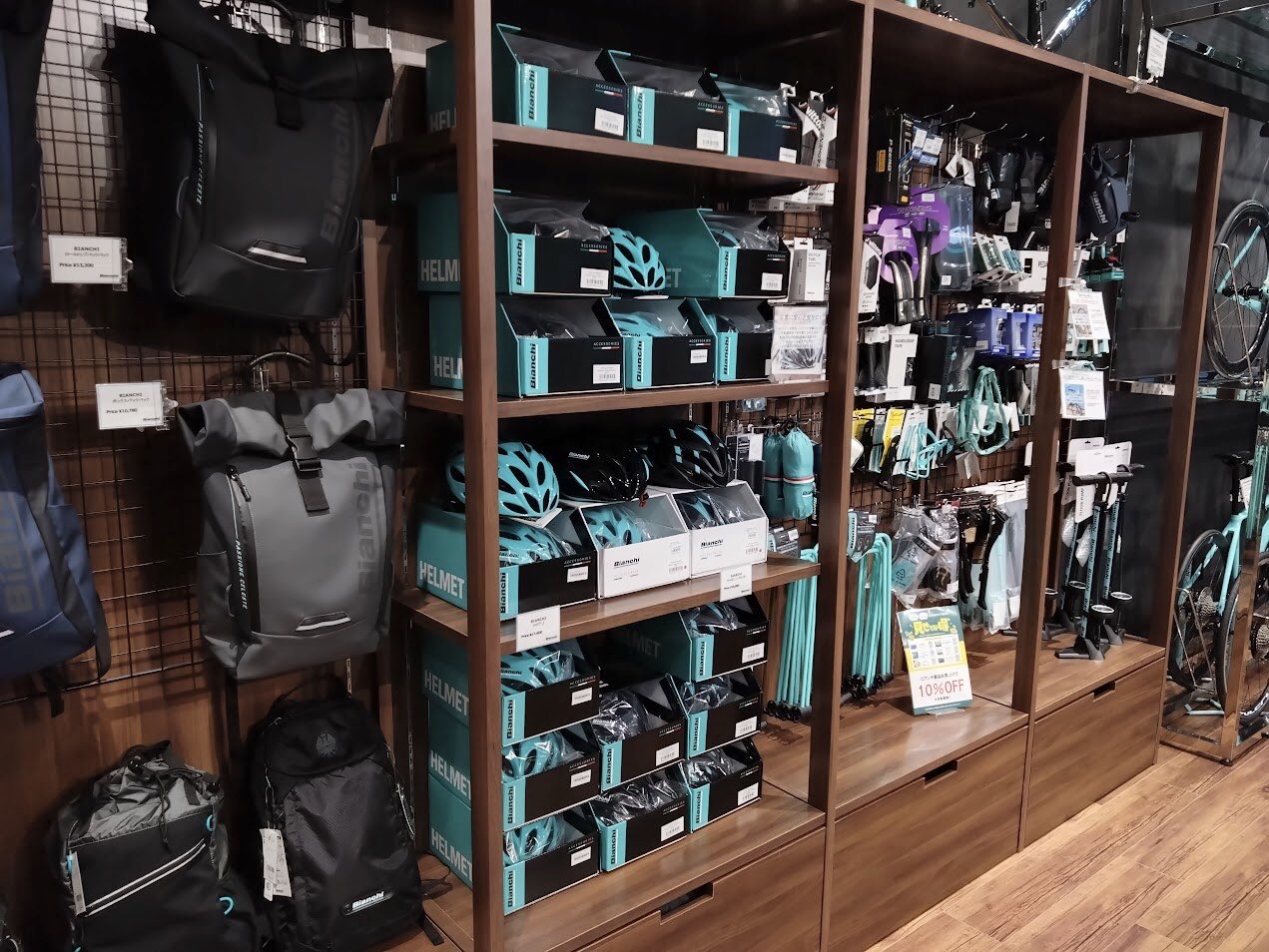 Bianchi Bike Store ARIAKE GARDEN on Twitter "【有明】SAFE RIDE Campaign