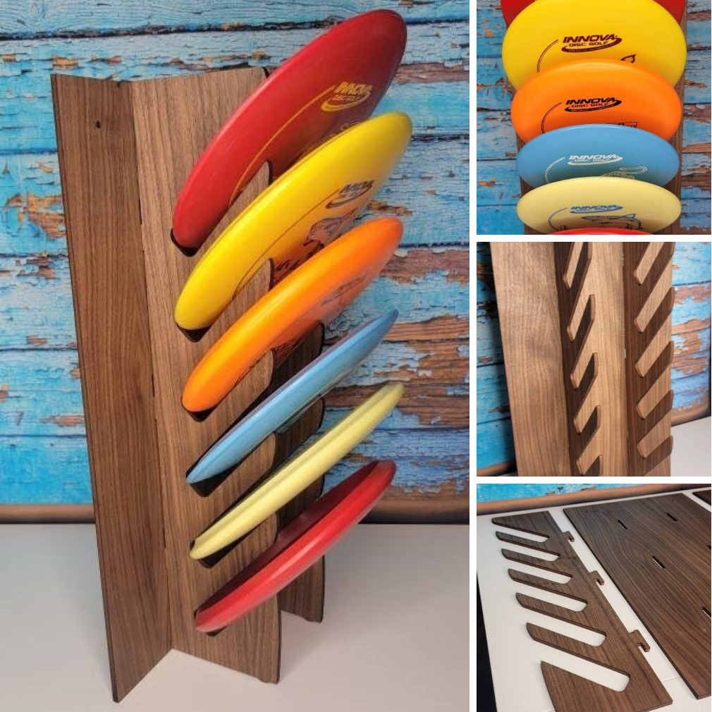 Disc Golf Rack Storage Holder - Disc Golf Gift etsy.me/35PLhUh <a href="/etsymktgtool/">Etsy Marketing Tools</a>