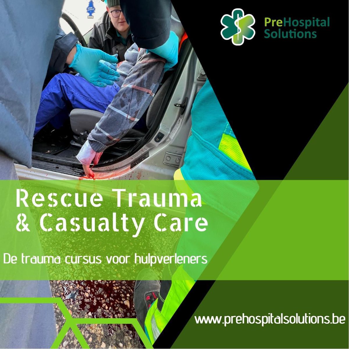 DE #trauma cursus voor de #hulpverlener ... Rescue Trauma & Casualty Care (#RTACC).

Intensieve en realistische 3 daagse cursus waar je als cursist te maken krijgt met realistische (trauma) scenario's. 

prehospitalsolutions.be/opleidingen/re…

#ambulance #MUG #ambulancier #verpleegkundige #DGH