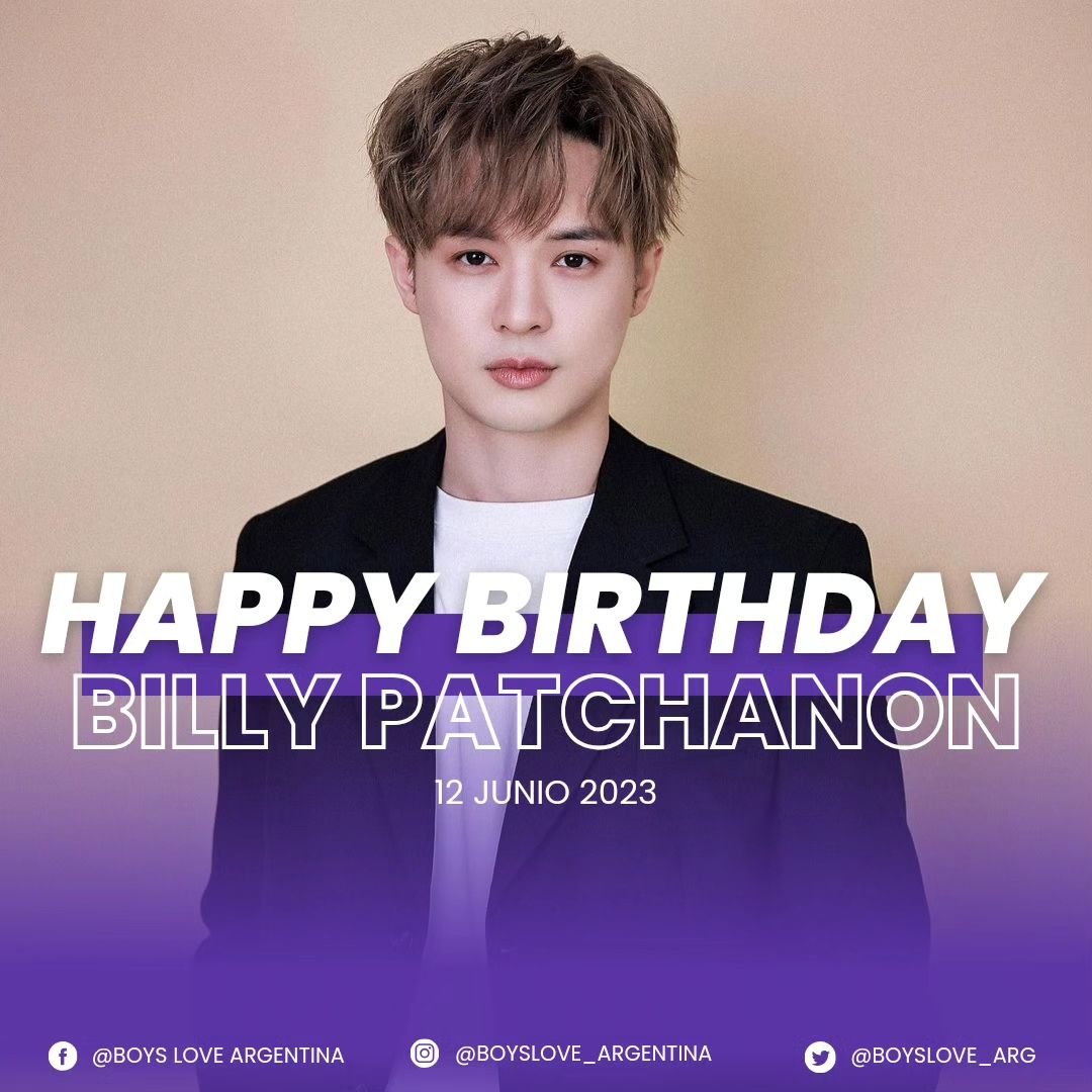 ― IG • boyslove_argentina

Feliz cumpleaños a Billy Patchanon, actor de #SecretCrushOnYou

[Happy birthday to Billy Patchanon, actor of SCOY The series]

<a href="/bbil1ypn/">•ＢŁ' •</a>
─  #BillyBirthday29th #bbil1ypn #billy_patchanon #บิลลี่ภัทรชนน #唐宇峰