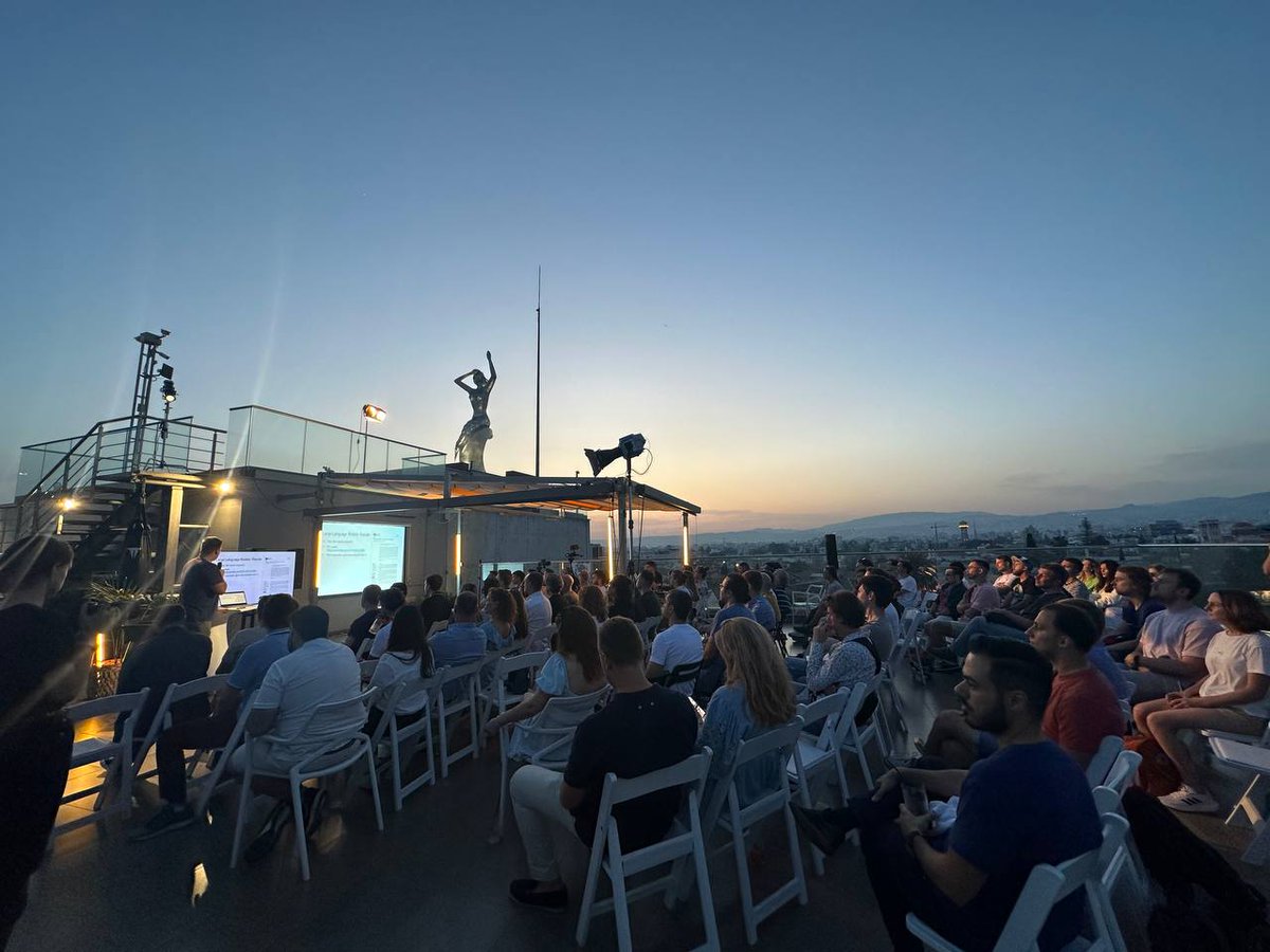 Last Friday, we hosted an #AI Meetup with Cyprus Data, @pydata, and @EXNESS ⚡It was a great evening filled with thoughtful conversations, knowledge exchange, and nice food! Thank you everyone who joined, and I can't wait for the next event!

#DataScience #DataAnalytics #Cyprus