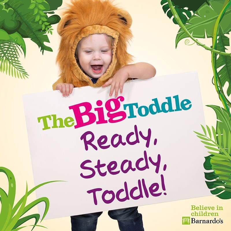 Have a roar-some Big Toddle week 🐆🐅🦒✨👣

Don’t forget to tag us in the wonderful photos of your Todd-squad! Their elephan-tastic efforts will make an enormous difference to children in need of support across the UK - thank you! 💚