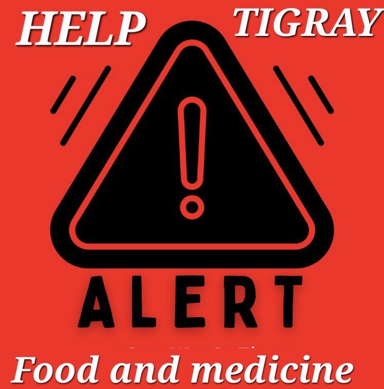 Alert‼️
Zero stock of medicine and food aid in #Tigray. No even a sack of food is reaching to the people at thistime. Food Rations Run Out in #Tigray’s Refugee Camps, Some areas are in RED ALERT due to the absence of humanitarian assistance since WFP suspended aid to #Ethiopia