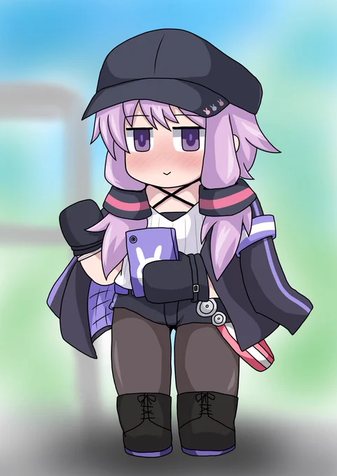 デートの待ち合わせをするゆかりさん