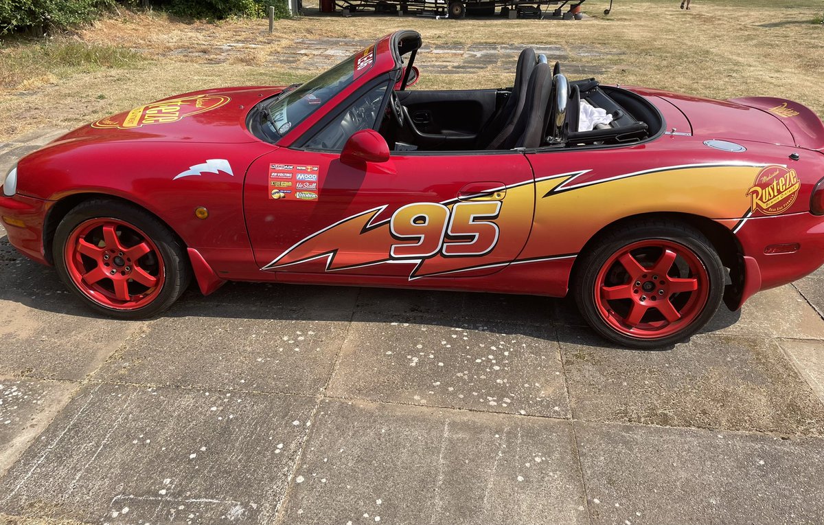 Another amazing weekend here at EMS.

Who knew Lightening McQueen was a naturist 🏎️