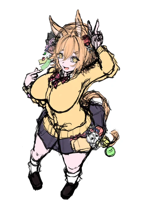 ⑭てきとーなのからキチンとしたものまでマチマチおマチ。 