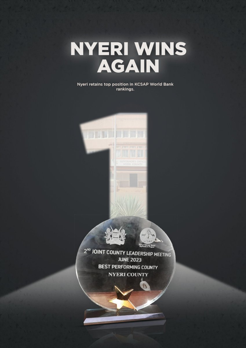 Nyeri County wins again!