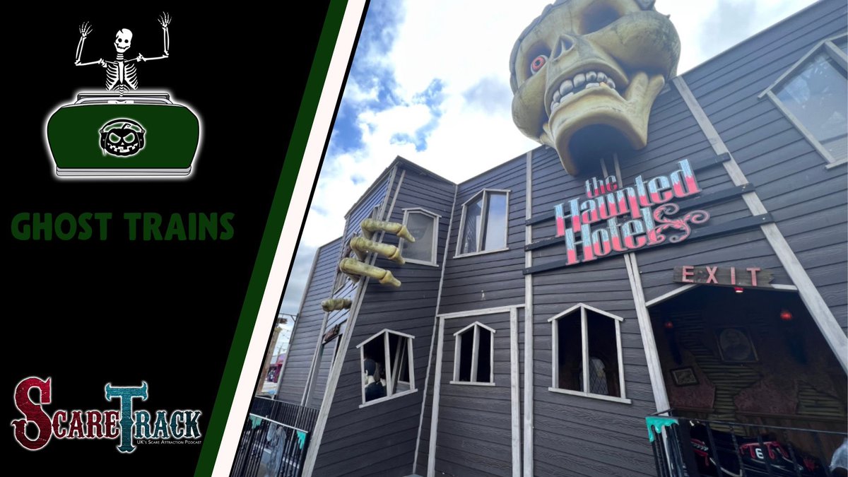 ScareTrack's tweet image. 👻GHOST TRAIN POV👻

The Haunted Hotel at Great Yarmouth Pleasure Beach

Click the link below to watch now!

youtu.be/Jng3JEpyKO0

#ghosttrain  #ghost #train #ride #darkride #amusementpark #themepark #funfair