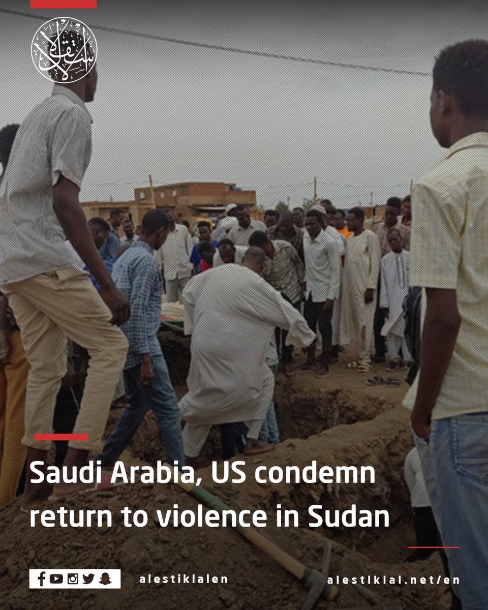 alestiklalen's tweet photo. Amid the resumption of violence in #Sudan, #Saudi and #US mediators on Sunday said they stand ready to reconvene formal talks, but urged the warring parties to show their commitment to uphold their obligations under the " #JeddahDeclaration" https://t.co/85KVa2gRCn