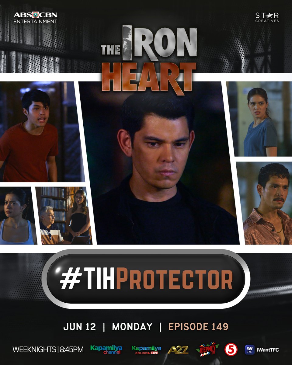 StarCreativesTV's tweet photo. HUMANDA NA sa mga NAKAKAGIGIL at NAKAKAPIGIL-HININGANG KAGANAPAN mamaya sa #TIHProtector! 😱🫣
TUMUTOK sa #TheIronHeart, 8:45PM! Abangan sa Kapamilya Channel, Kapamilya Online Live, A2Z, Jeepney TV, TV5, and iWantTFC! !🦾❤️🔥 https://t.co/ZoT1qWhvQk