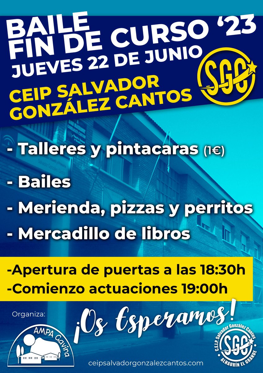 CEIP SALVADOR GONZÁLEZ CANTOS Alh. el Grande tweet media