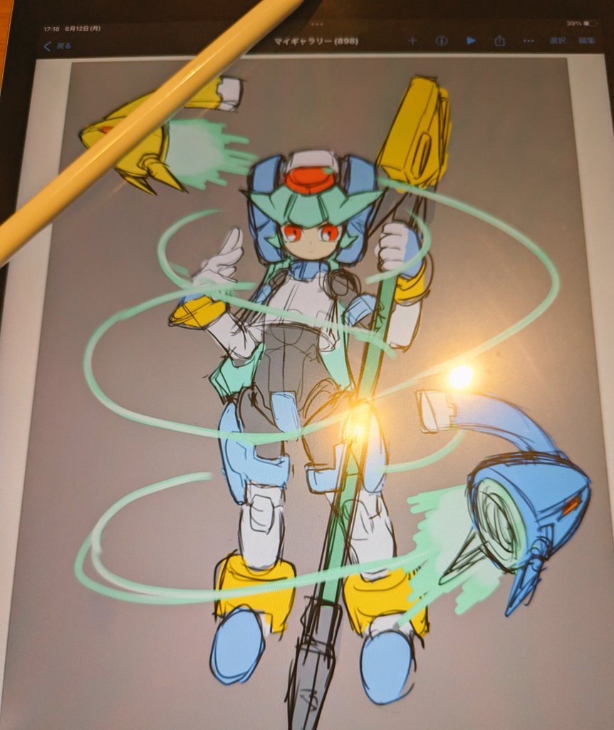 Shu_Salmon's tweet photo. 所謂描いてますアピです
ちょっとずつ準備始めてます https://t.co/OP2marDCzE
