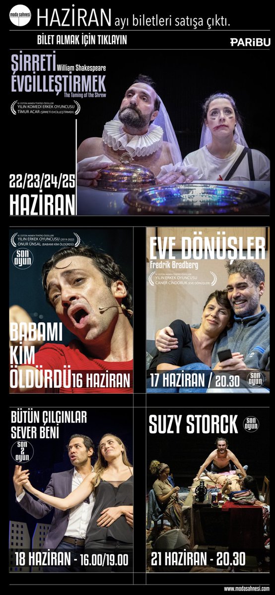 moda sahnesi haziran ayı oyunları

bilet almak için 🔻
biletinial.com/tr-tr/etkinlik…