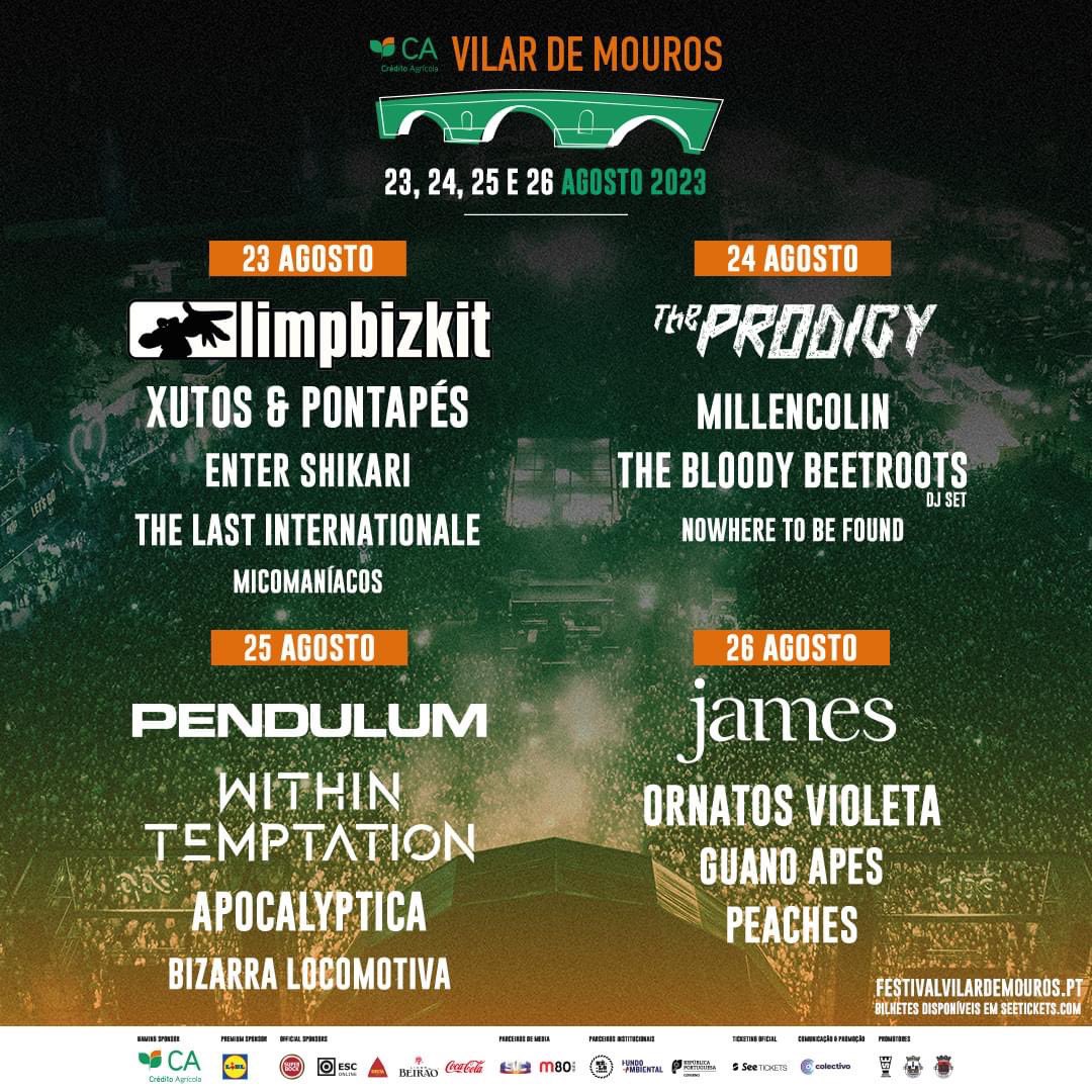 comculturaearte's tweet image. O Festival de Vilar de Mouros está de regresso ao Alto Minho de 23 a 26 de Agosto.