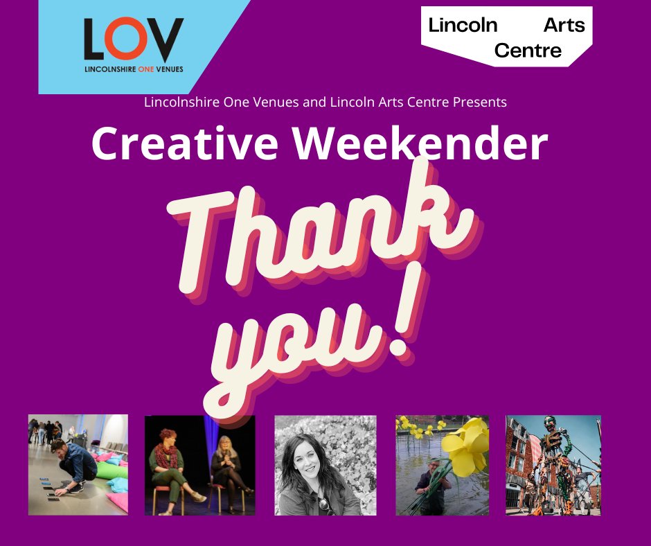 We hope you enjoyed the Creative Weekender! Please tell us your thoughts about the whole weekend.
If you attended on Friday please could you complete this short survey to tell us about your experience? We'd really appreciate it! forms.gle/sFwikh2JtcoNHQ…