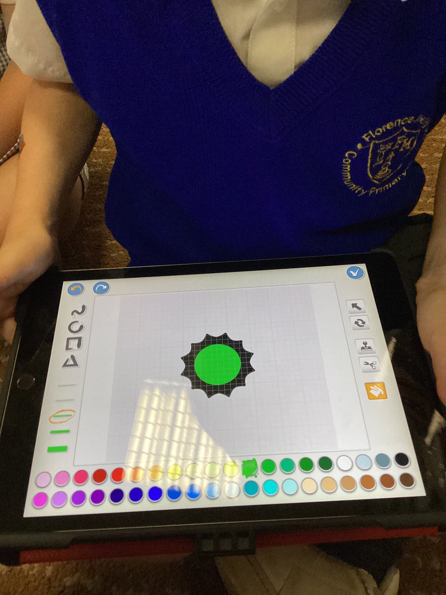 MGLWorld_Abby's tweet photo. Nursery @Flomellynews explored basic paint functions today. Well done nursery! #flomellycomputing #mglcomputing https://t.co/xHTqoRoVBJ