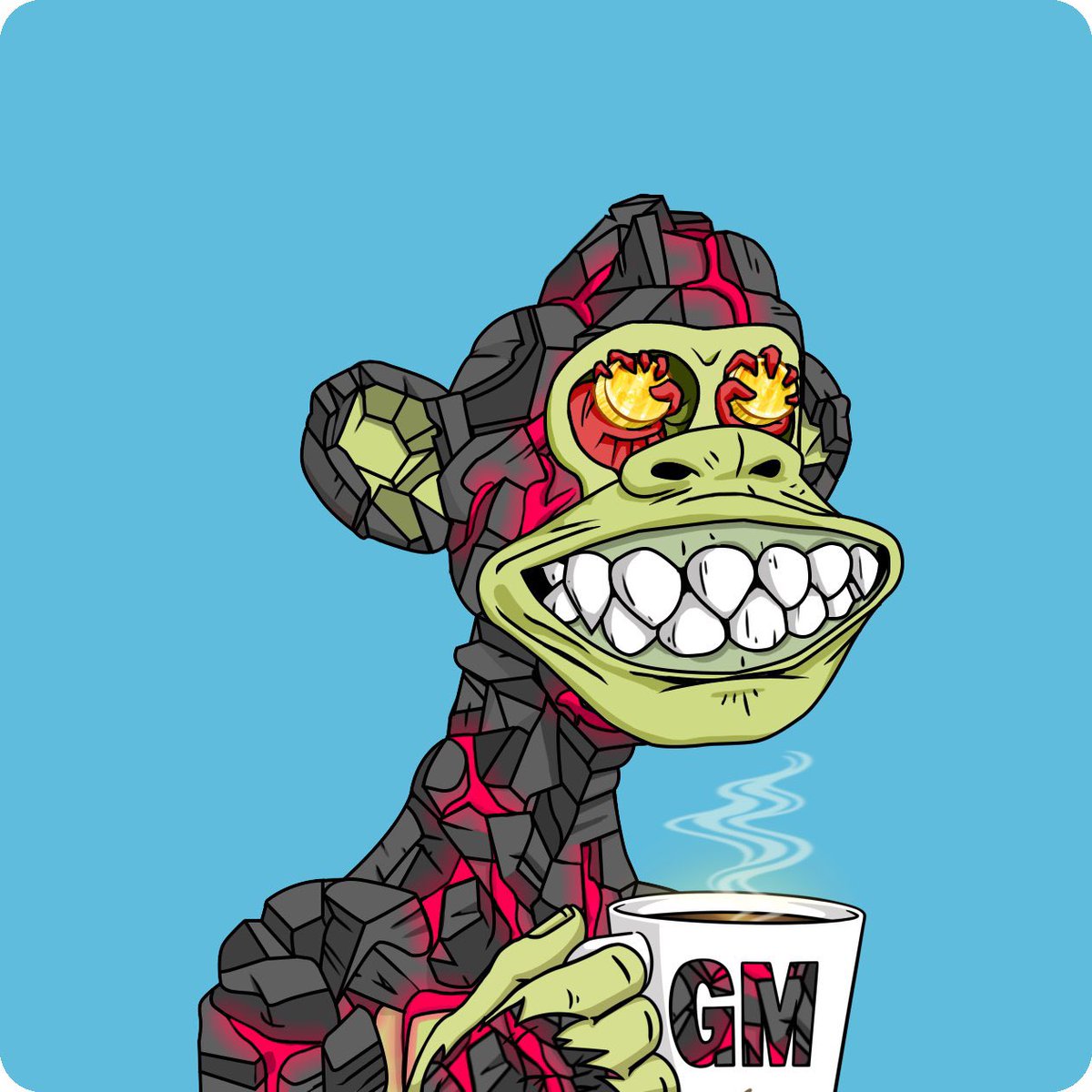 Gm and Happy #MutantMonday 🧪