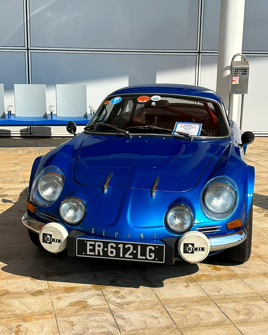 Good morning! 👋 We're welcoming passengers back today from a certain race in France with an Alpine Renault A310 and A110 on display at our Calais terminal. But which race might this be? 🤔😉