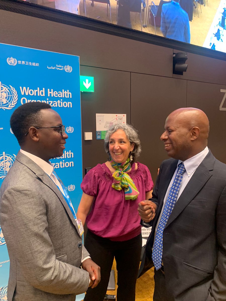 Happy to meet with brilliant people on #NTDs Global partners meeting. Stephanie and Dr @Daniel_Argaw_D Head,Prevention,Treatment and Care Unit, @WHO/NTD, Geneva, Switzerland. #StrongerTogether #Towards2030