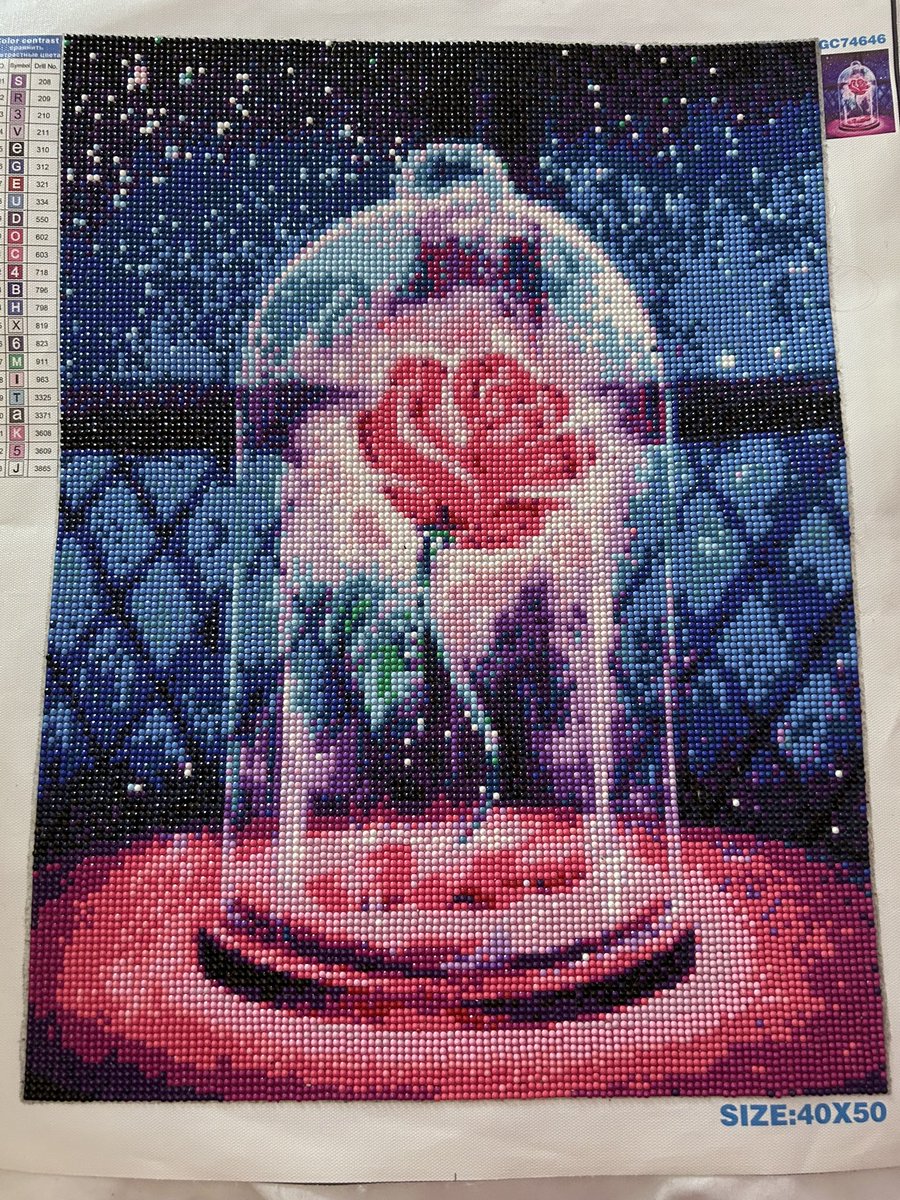 helenebrode's tweet photo. Passion Diamond Painting plus qu’à mettre dans un cadre et lui trouver une place.. 
#Diamond #painting #diamondpainting #passion https://t.co/ELqC5kwDPm