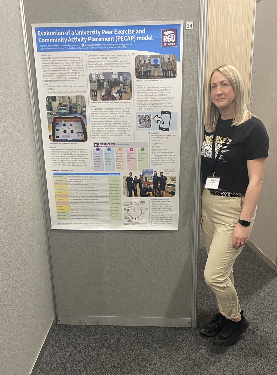 Julie Mathers (@mrsjuliemathers) on Twitter photo All set up to represent <a href="/Physio_RGU/">RGU Physiotherapy</a>, <a href="/RGUHealthSci/">RGU School of Health</a> & <a href="/RobertGordonUni/">Robert Gordon University (RGU)</a>. Sharing the development of our placement model focusing on #communityengagement & #collaboration with <a href="/NHSGrampian/">NHS Grampian</a>, @rgusport, <a href="/NHS_Education/">NHS Education for Scotland (NES)</a> , <a href="/NHSTayside/">NHS Tayside</a> & more! #palplacement #longarmsupervision #HETL2023 All set up to represent <a href="/Physio_RGU/">RGU Physiotherapy</a>, <a href="/RGUHealthSci/">RGU School of Health</a> & <a href="/RobertGordonUni/">Robert Gordon University (RGU)</a>. Sharing the development of our placement model focusing on #communityengagement & #collaboration with <a href="/NHSGrampian/">NHS Grampian</a>, @rgusport, <a href="/NHS_Education/">NHS Education for Scotland (NES)</a> , <a href="/NHSTayside/">NHS Tayside</a> & more! #palplacement #longarmsupervision #HETL2023